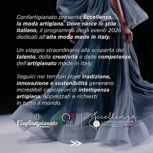 Eccellenza, la moda artigiana