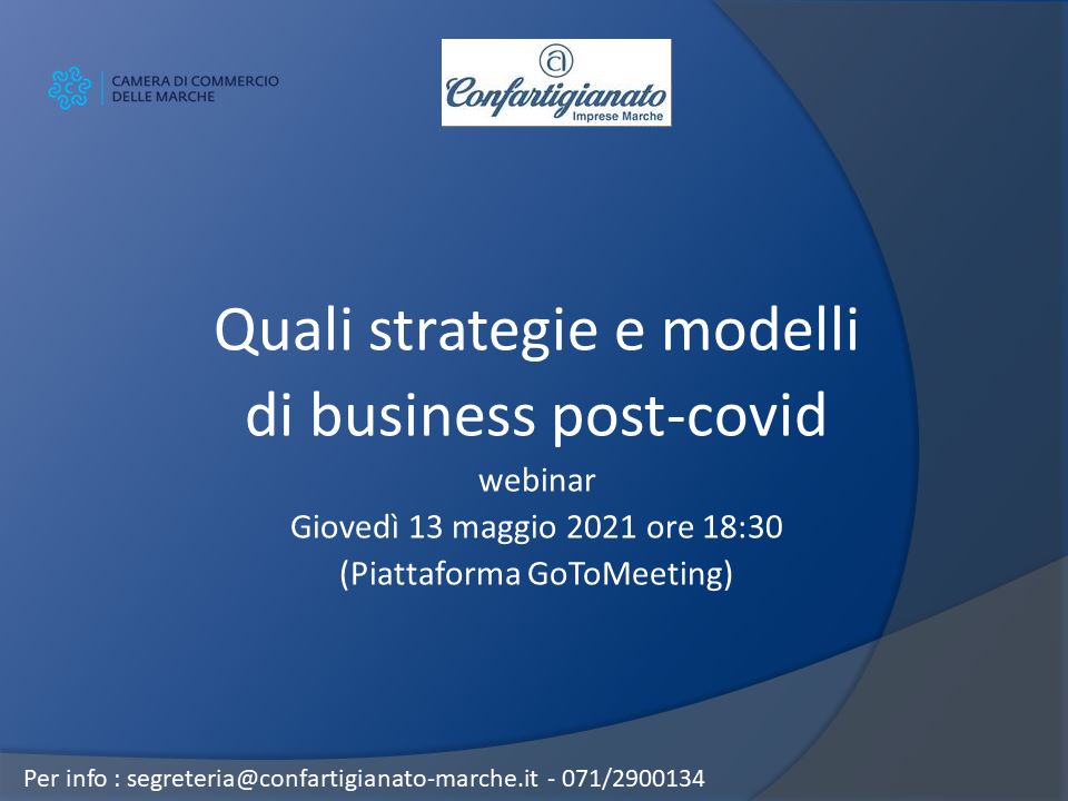 NUOVI MODELLI DI BUSINESS
