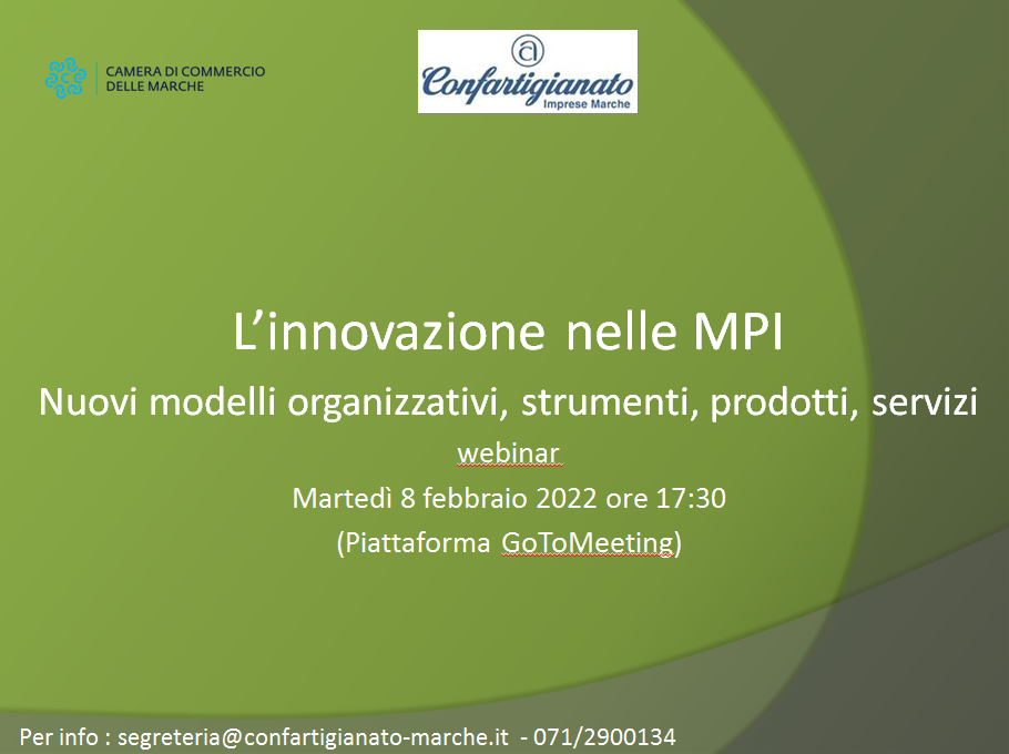 L'innovazione nelle MPI